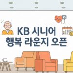 KB국민은행, ‘KB 시니어 행복 라운지’ 개소… 고령층 포용 금융 확대
