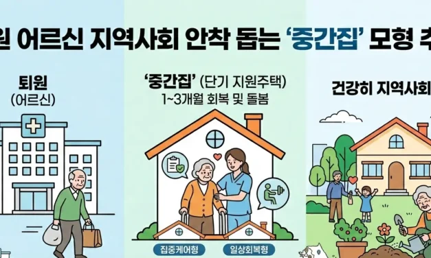 미운영 어린이집·부시장 관사의 변신…퇴원 노인 일상 복귀 돕는 ‘중간집’ 12곳 선정